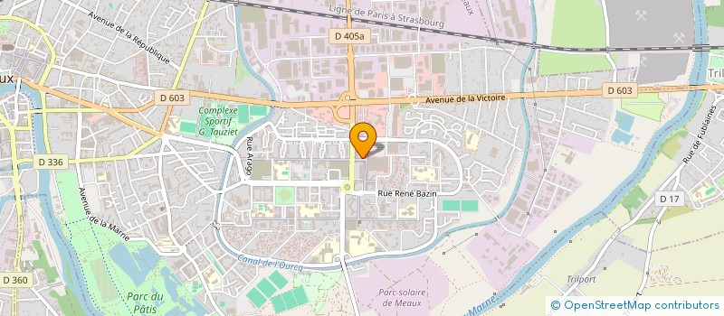 localisation de l'entreprise MADAME JULIE ZISSIS  CREGY-LES-MEAUX