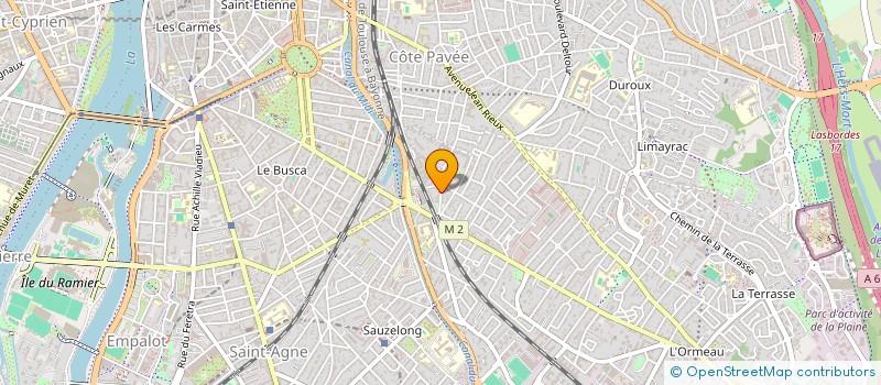 localisation de l'entreprise MADAME JULIEN AHADI  TOULOUSE