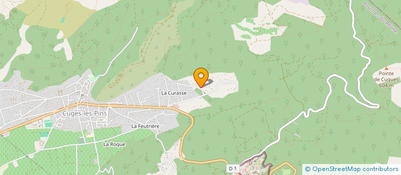 localisation de l'entreprise MADAME JULIENNE BATBY  CUGES-LES-PINS