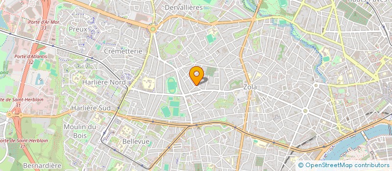 localisation de l'entreprise MADAME JULIENNE BISSON à NANTES