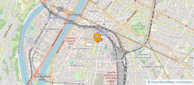 localisation de l'entreprise MADAME JULIENNE BOISTARD  LYON