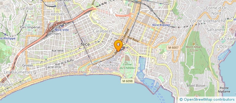 localisation de l'entreprise MADAME JULIENNE GAGLIO à NICE