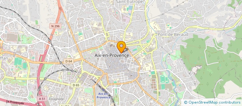 localisation de l'entreprise MADAME JULIENNE HUGY à AIX-EN-PROVENCE