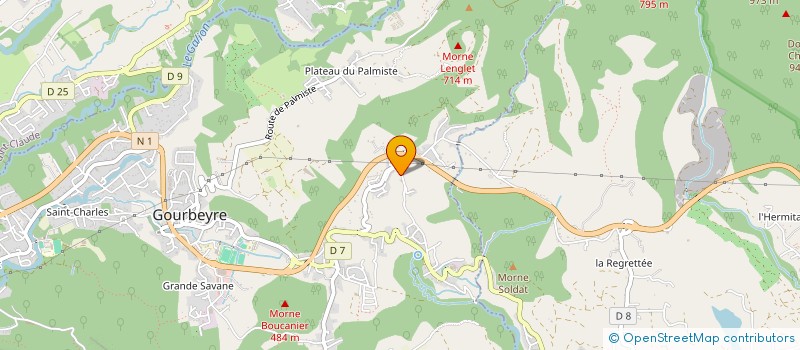 localisation de l'entreprise MADAME JULIENNE JULIENNE  GOURBEYRE