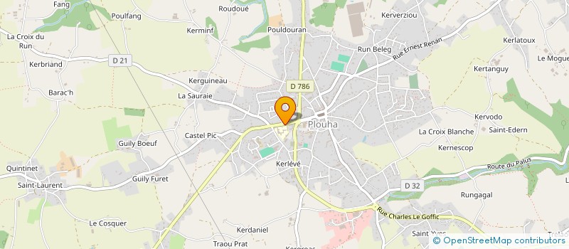 localisation de l'entreprise MADAME JULIENNE LE MEHAUTE à PLOUHA