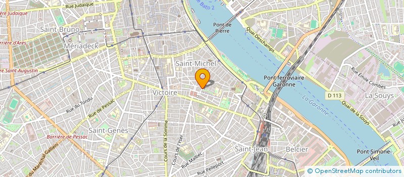 localisation de l'entreprise MADAME JULIENNE MASSON  BORDEAUX