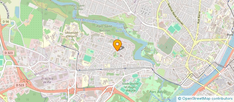 localisation de l'entreprise MADAME JULIENNE MESQUITA à ANGERS