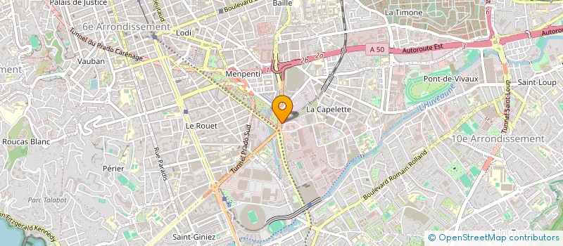 localisation de l'entreprise MADAME JULIENNE POGGI à MARSEILLE