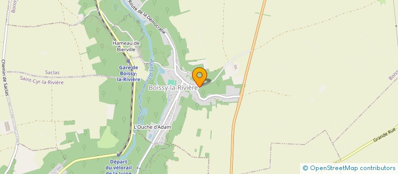 localisation de l'entreprise MADAME JULIENNE THOMIN  BOISSY-LA-RIVIERE