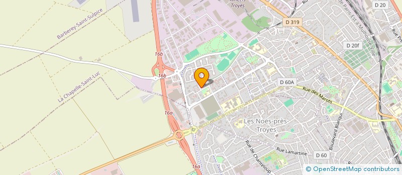 localisation de l'entreprise MADAME JULIET AMPOMAH MIREKU  SAINT-ANDRE-LES-VERGERS