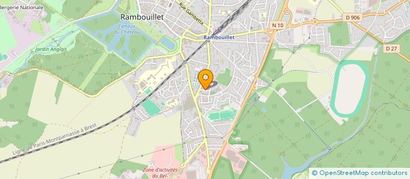 localisation de l'entreprise MADAME JULIET BUTOT à RAMBOUILLET