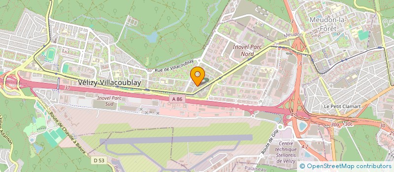 localisation de l'entreprise MADAME JULIETA LAZCANO  VELIZY-VILLACOUBLAY