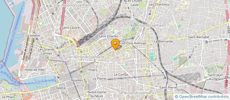 localisation de l'entreprise MADAME JULIETA RODRIGUEZ AYE à MARSEILLE