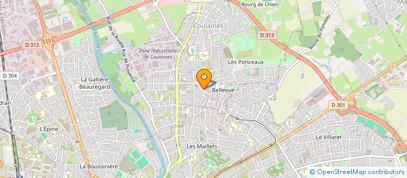 localisation de l'entreprise MADAME JULIETTA SIMONIAN à COULAINES