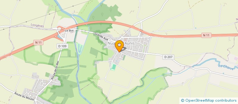 localisation de l'entreprise MADAME JULIETTE ADJADJ  NUAILLE-D'AUNIS