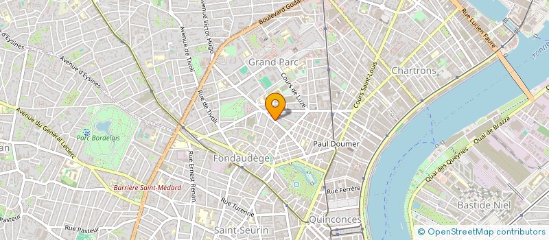 localisation de l'entreprise MADAME JULIETTE ANDRE  BORDEAUX