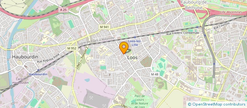 localisation de l'entreprise MADAME JULIETTE ANDRIOLO  LOOS