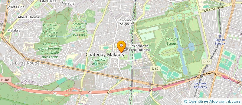 localisation de l'entreprise MADAME JULIETTE ANGELICA  CHATENAY-MALABRY