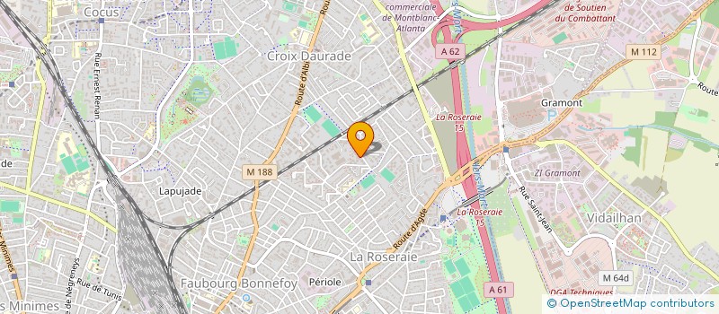 localisation de l'entreprise MADAME JULIETTE ANGELINI à TOULOUSE