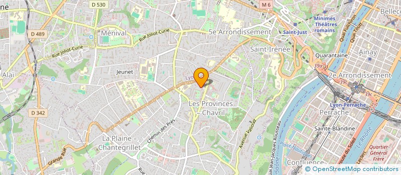 localisation de l'entreprise MADAME JULIETTE ARDISSON  LYON