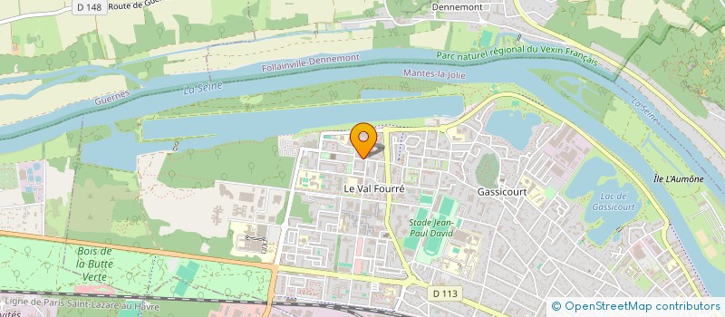 localisation de l'entreprise MADAME JULIETTE ASSI  MANTES-LA-JOLIE