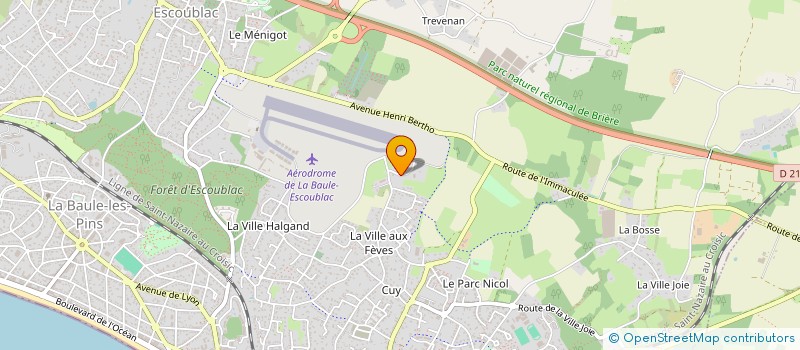 localisation de l'entreprise MADAME JULIETTE AUPIED à LA BAULE-ESCOUBLAC