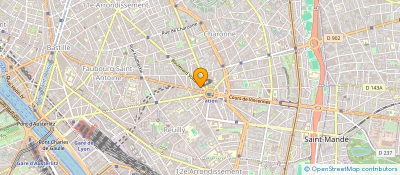 localisation de l'entreprise MADAME JULIETTE BAILLY  PARIS