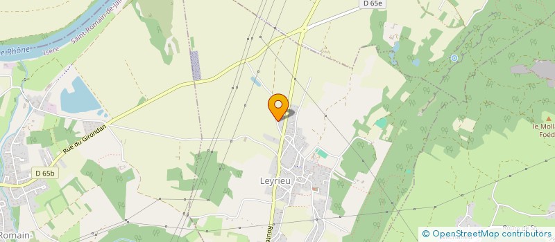 localisation de l'entreprise MADAME JULIETTE BARGE  SAINT-ROMAIN-DE-JALIONAS