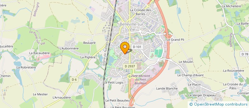 localisation de l'entreprise MADAME JULIETTE BARRE  BELLEVIGNY