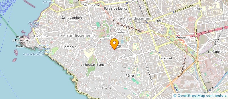 localisation de l'entreprise MADAME JULIETTE BARRERE à MARSEILLE