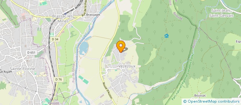 localisation de l'entreprise MADAME JULIETTE BARRET  AZERAT