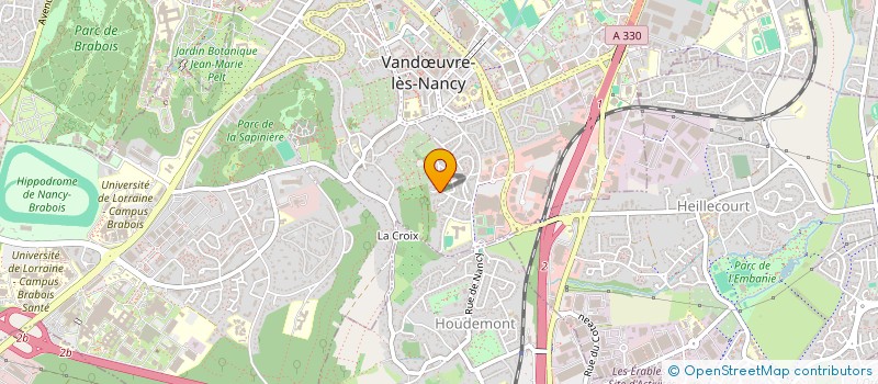 localisation de l'entreprise MADAME JULIETTE BARTEAU  VANDUVRE-LES-NANCY