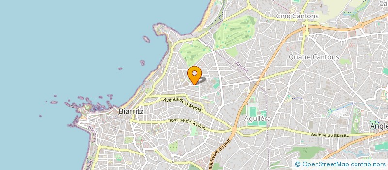 localisation de l'entreprise MADAME JULIETTE BARTHE à BIARRITZ