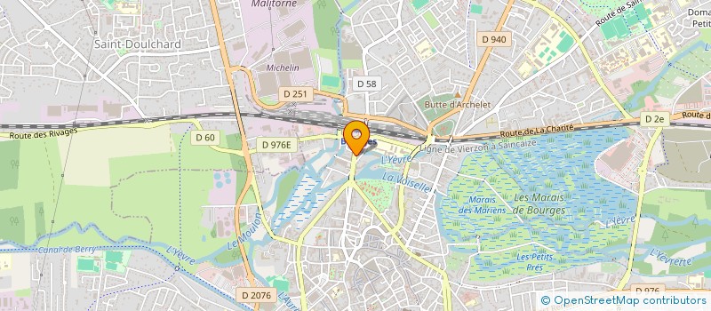 localisation de l'entreprise MADAME JULIETTE BAUGE  BOURGES