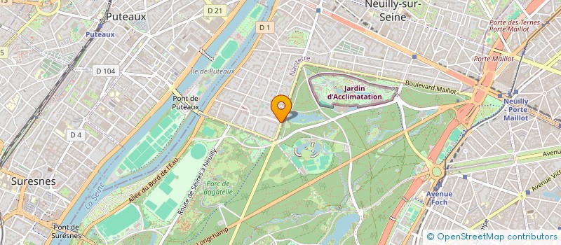 localisation de l'entreprise MADAME JULIETTE BENOZILLO à NEUILLY-SUR-SEINE