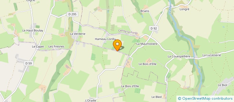 localisation de l'entreprise MADAME JULIETTE BERNARD  SAINT-JEAN-DE-SAVIGNY