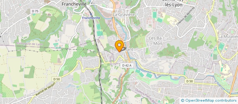 localisation de l'entreprise MADAME JULIETTE BERNARDI  SAINTE-FOY-LES-LYON