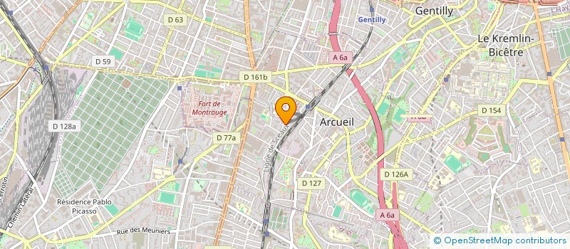 localisation de l'entreprise MADAME JULIETTE BERNU  CACHAN