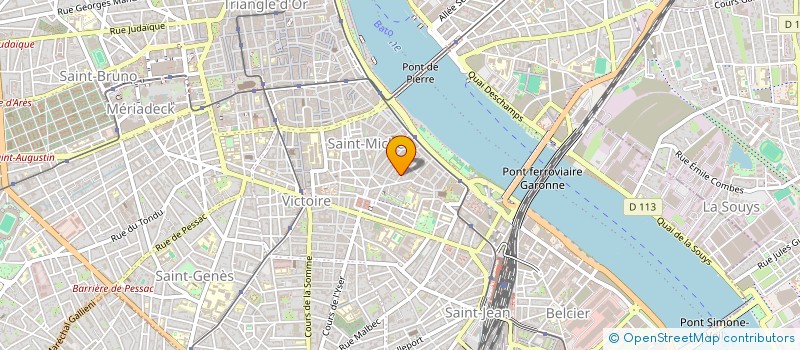 localisation de l'entreprise MADAME JULIETTE BERTOMEU  BORDEAUX