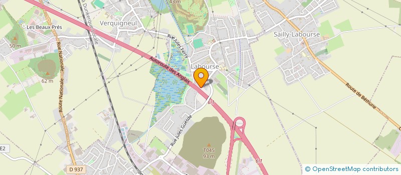 localisation de l'entreprise MADAME JULIETTE BETTEMBOT  LABOURSE