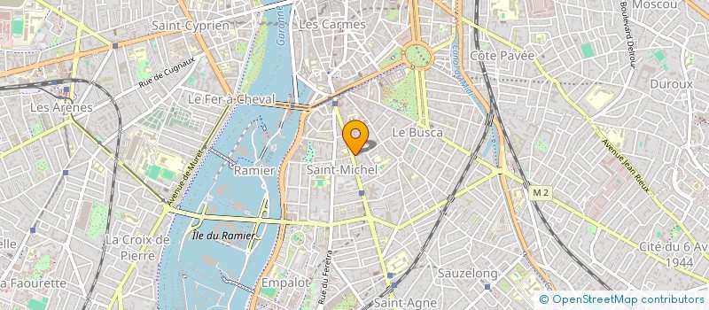 localisation de l'entreprise MADAME JULIETTE BEURDELEY à TOULOUSE