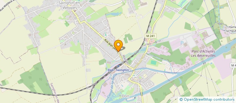 localisation de l'entreprise MADAME JULIETTE BIGOT à SAINGHIN-EN-WEPPES