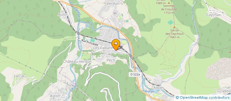 localisation de l'entreprise MADAME JULIETTE BIRABEN à LES CABANNES