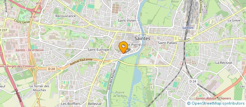 localisation de l'entreprise MADAME JULIETTE BISSIERE  SENLIS