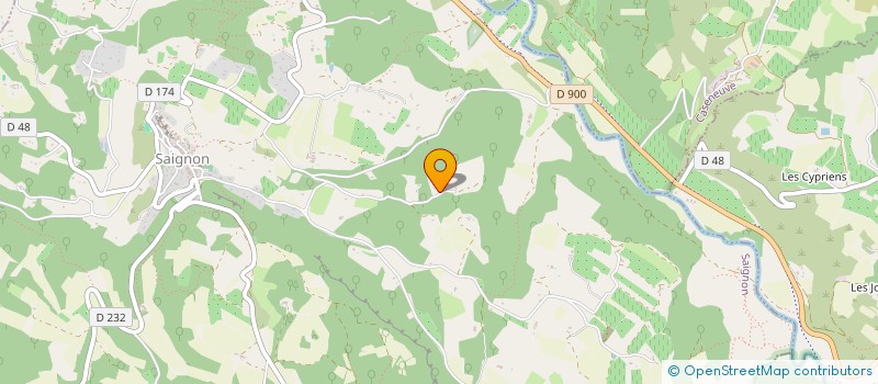 localisation de l'entreprise MADAME JULIETTE BLAISE  SAIGNON