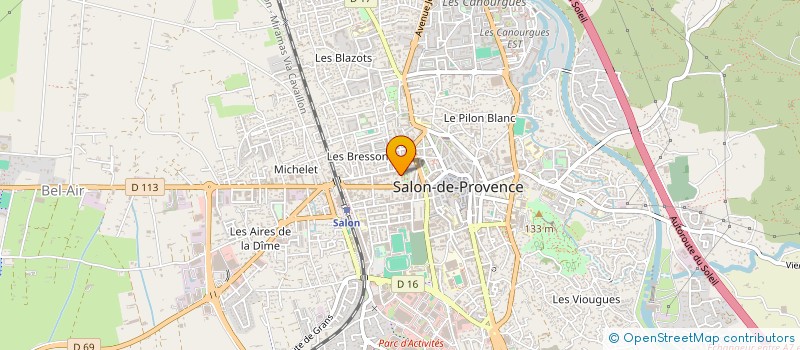 localisation de l'entreprise MADAME JULIETTE BLANC à SALON-DE-PROVENCE
