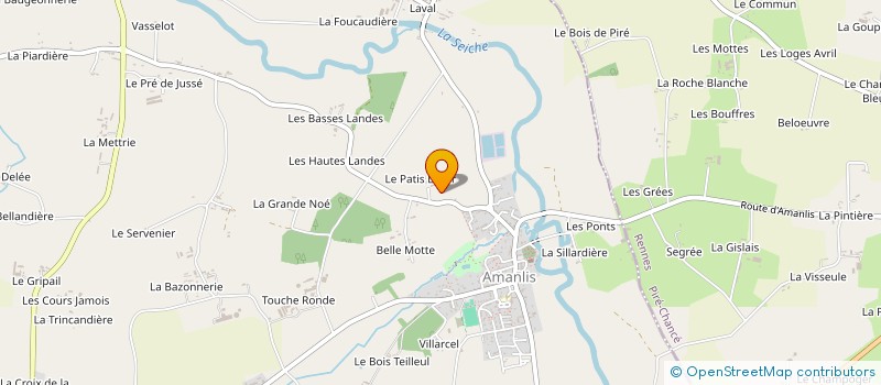 localisation de l'entreprise MADAME JULIETTE BLANCHOT à AMANLIS