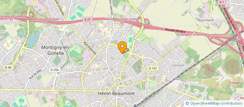 localisation de l'entreprise MADAME JULIETTE BOIDIN à HENIN-BEAUMONT