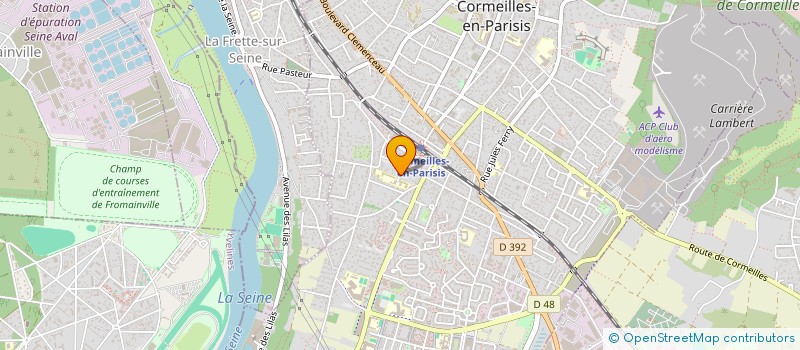 localisation de l'entreprise MADAME JULIETTE BON  CORMEILLES-EN-PARISIS