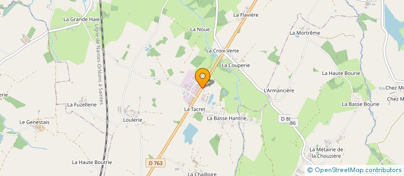 localisation de l'entreprise MADAME JULIETTE BONDU à CUGAND-LA-BERNARDIERE
